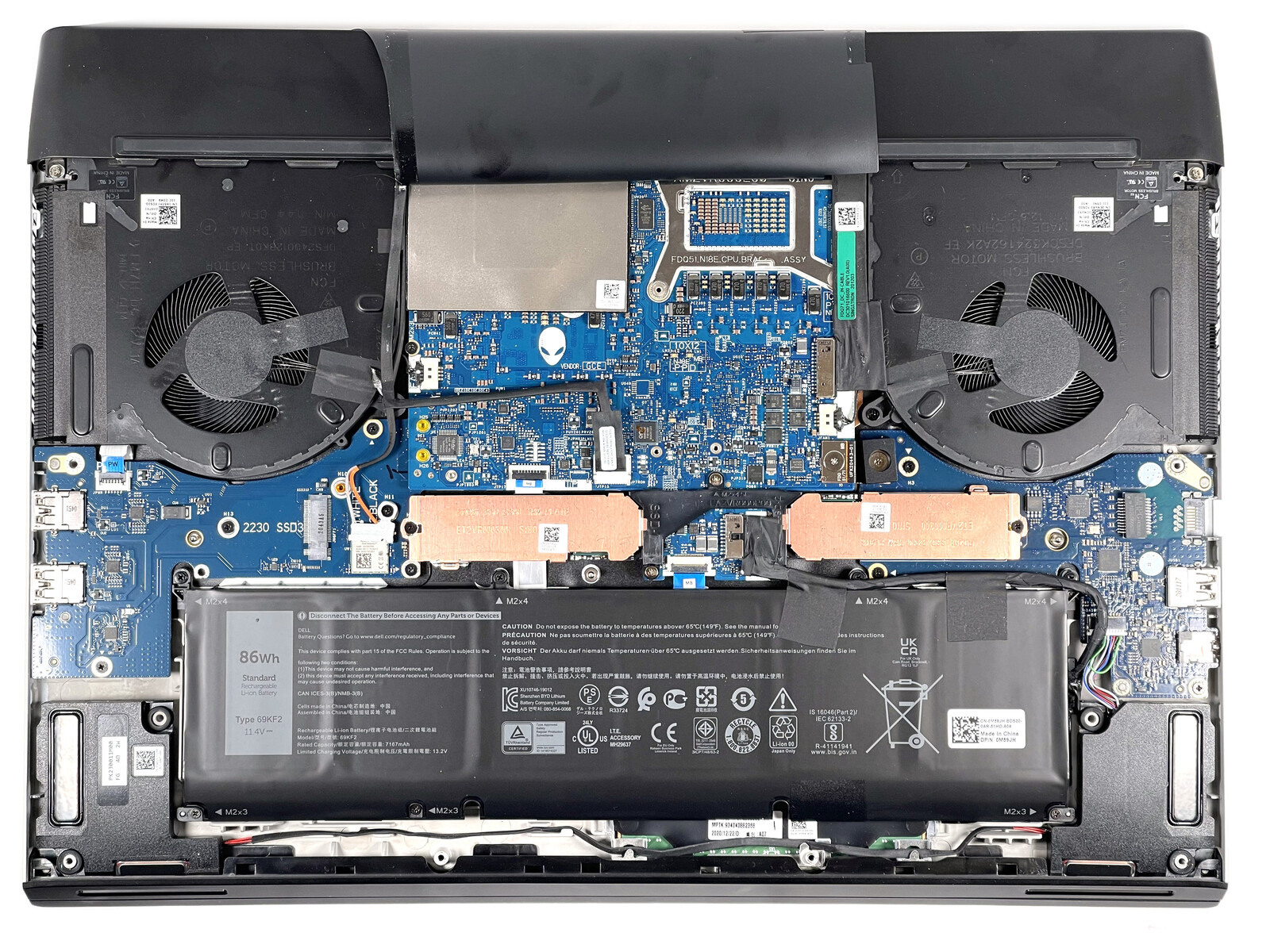 How to replace and fix DELL M11X M17X M18X R2 R3 R4 R5 DC02C002P00 0Y9K8G HDD Cable Hard disk drive (Dell Alienware m17 R4)